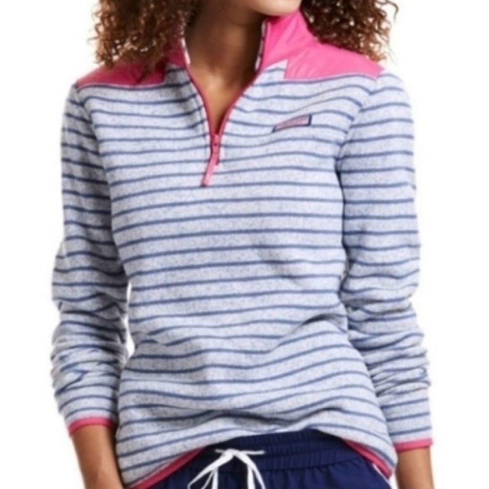 Vineyard Vines Girls Striped Pullover Shep Shirt Sweatshirt. Youth Large. 14.